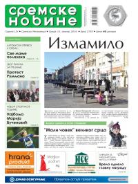 Sremske Novine - broj 2759, 15. jan 2014.