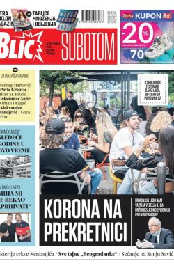 Blic - broj 8457, 12. sep 2020.