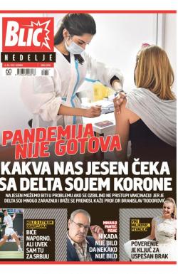 Blic - broj 8745, 4. jul 2021.