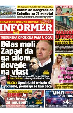 Informer - broj 3557, 22. dec 2023.