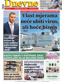 Dnevne novine - broj 3102, 20. sep 2021.