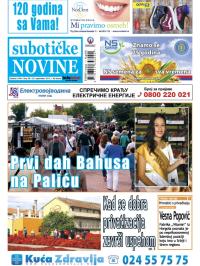 Nove Subotičke novine - broj 38, 20. sep 2013.