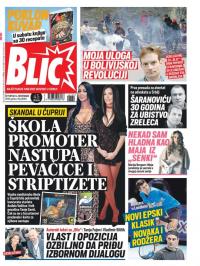 Blic - broj 8169, 14. nov 2019.