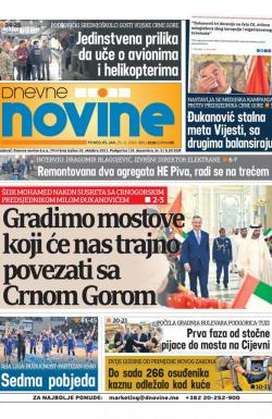 Dnevne novine - broj 2538, 25. nov 2019.