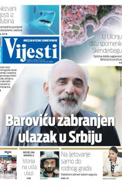 Vijesti - broj 7294, 29. jul 2018.