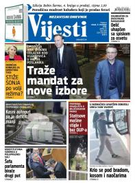 Vijesti - broj 6693, 8. nov 2016.