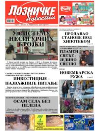 Lozničke novosti - broj 246, 30. nov 2012.