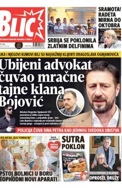 Blic - broj 7707, 31. jul 2018.