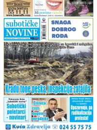 Nove Subotičke novine - broj 45, 7. nov 2014.