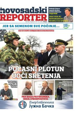 Novosadski reporter - broj 157, 15. feb 2018.