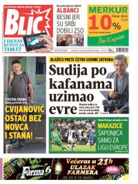 Blic - broj 6658, 27. avg 2015.