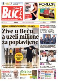 Blic - broj 6365, 31. okt 2014.