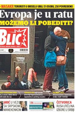 Blic - broj 6863, 23. mar 2016.