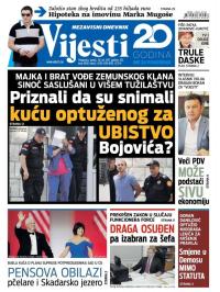 Vijesti - broj 6950, 28. jul 2017.