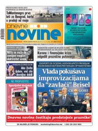 Dnevne novine - broj 2977, 30. apr 2021.