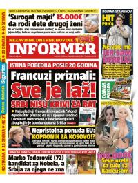 Informer - broj 2154, 24. maj 2019.