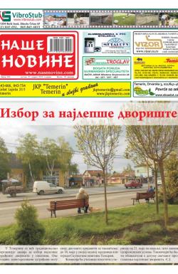 Naše novine, Temerin - broj 201, 27. apr 2012.