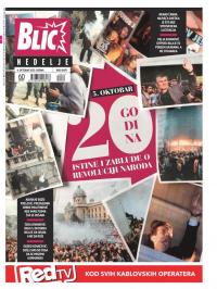 Blic - broj 8479, 4. okt 2020.