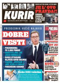 Kurir - broj 2445, 4. dec 2020.