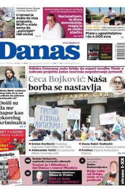 Danas - broj 9659, 13. jul 2024.