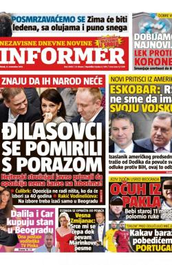 Informer - broj 2908, 9. nov 2021.