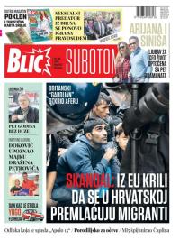 Blic - broj 8373, 20. jun 2020.