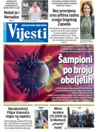 Vijesti - broj 8093, 18. okt 2020.