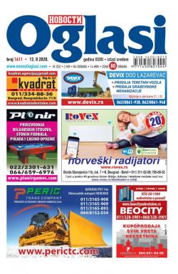 Novosti oglasi - broj 1611, 12. feb 2020.