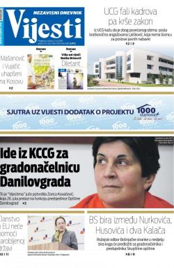 Vijesti - broj 7286, 21. jul 2018.