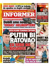 Informer - broj 2172, 14. jun 2019.