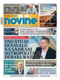 Dnevne novine - broj 2831, 7. nov 2020.