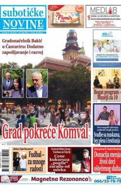 Nove Subotičke novine - broj 217, 14. maj 2021.