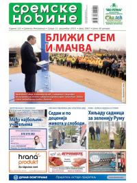 Sremske Novine - broj 3067, 11. dec 2019.