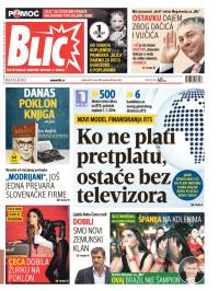 Blic - broj 6226, 14. jun 2014.