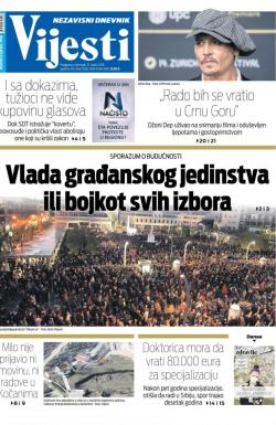 Vijesti - broj 7526, 21. mar 2019.