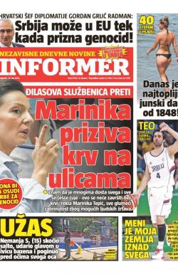 Informer - broj 2790, 24. jun 2021.