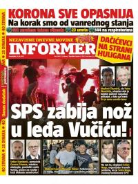 Informer - broj 2499, 13. jul 2020.