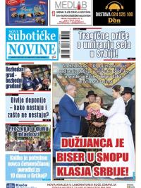 Nove Subotičke novine - broj 128, 16. avg 2019.