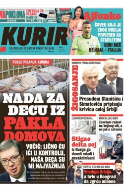 Kurir - broj 2649, 2. jul 2021.