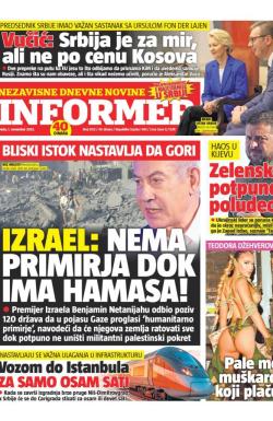 Informer - broj 3513, 1. nov 2023.