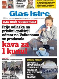 Glas Istre - broj 328, 28. nov 2020.