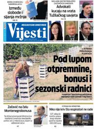 Vijesti - broj 8341, 30. jun 2021.