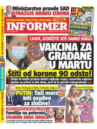 Informer - broj 2603, 11. nov 2020.