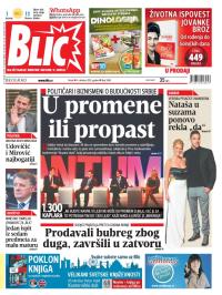 Blic - broj 5980, 4. okt 2013.