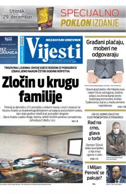 Vijesti - broj 8164, 28. dec 2020.