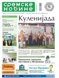 Sremske Novine - broj 2780, 11. jun 2014.