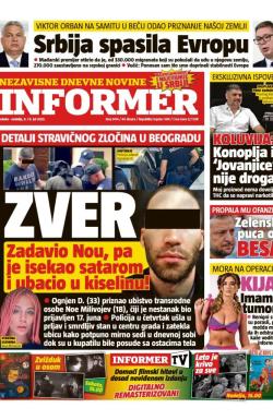 Informer - broj 3414, 8. jul 2023.