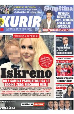 Kurir - broj 3867, 28. nov 2024.