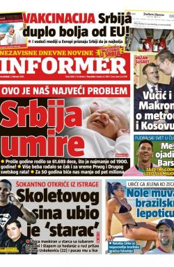 Informer - broj 2669, 1. feb 2021.