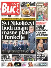 Blic - broj 7763, 25. sep 2018.